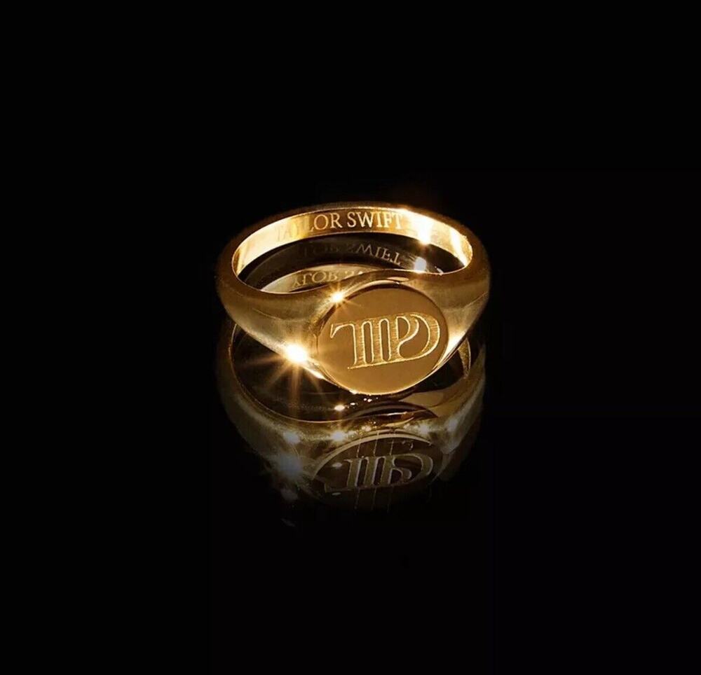 Tortured Poets Department Taylor Swift Ring Size 8 TTPD IN HAND